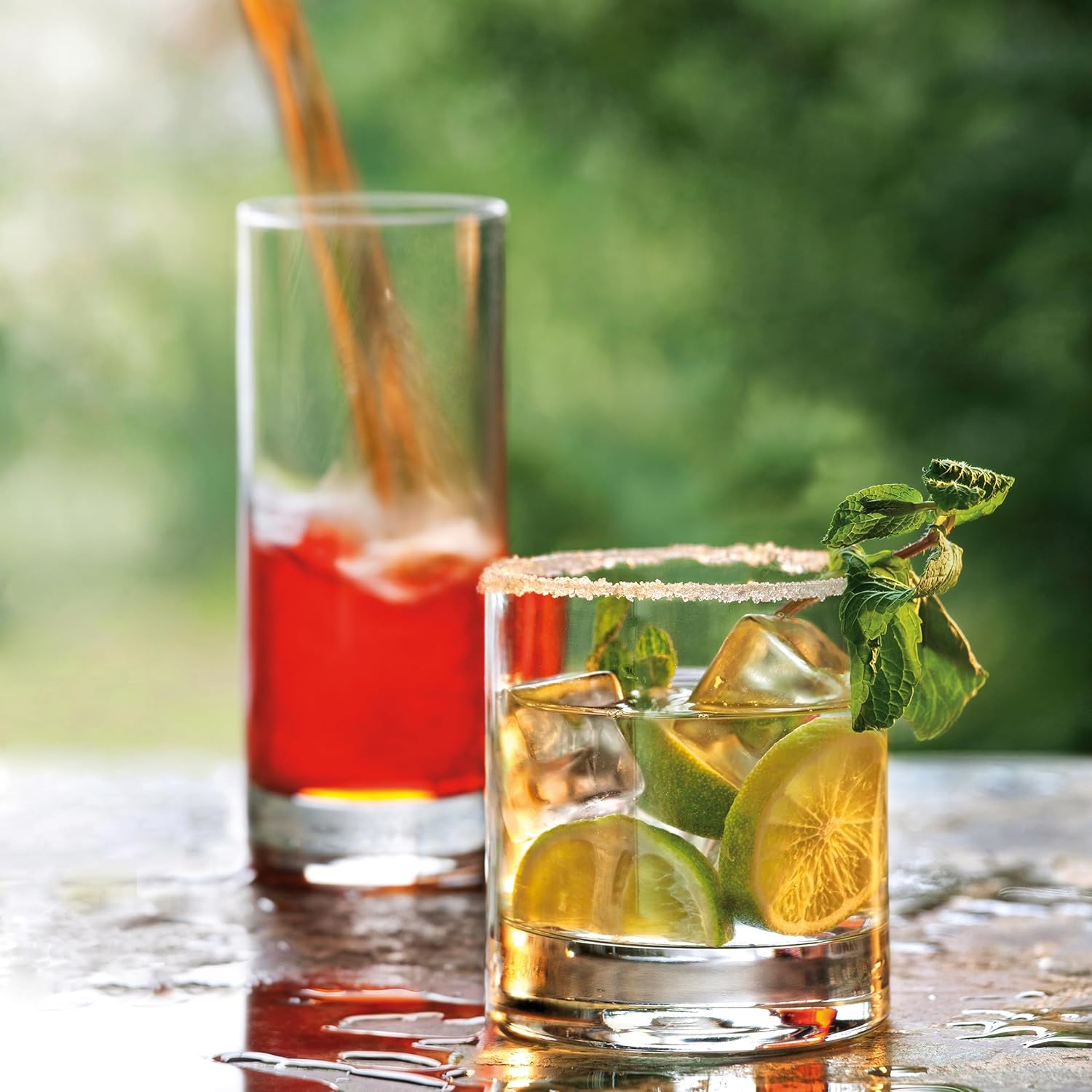 Luigi Bormioli Set of 4 Classico Double Old Fashioned Glasses, One Size,13.5 fluid ounce