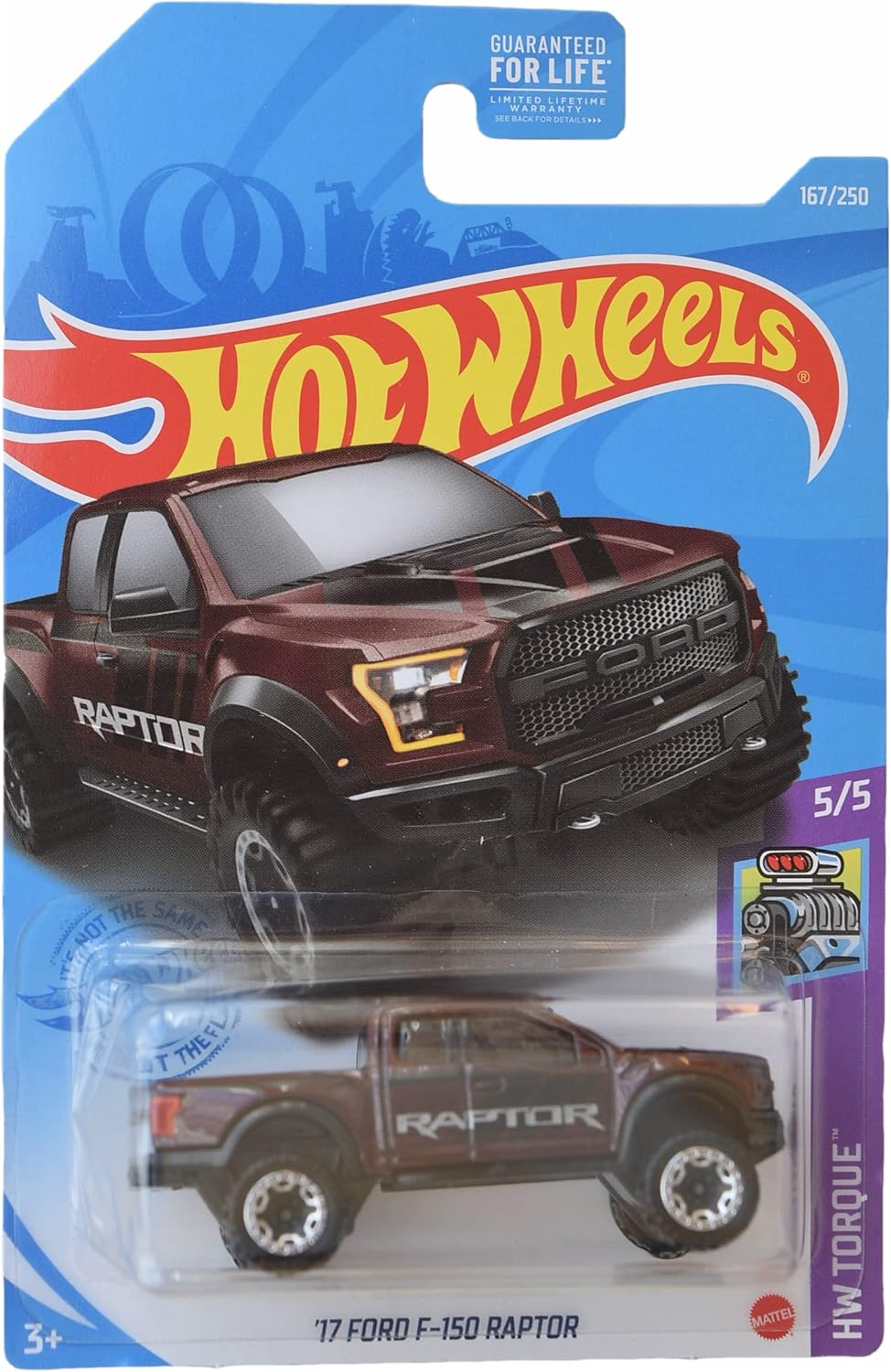 Hot Wheels '17 Ford F-150 Raptor - 167/250 Torque 5/5