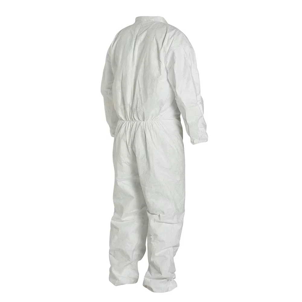 DuPont Tyvek Coveralls with Elastic Wrists and Ankles, White, Medium - 25 CA (251-TY125SWHMD0025VP)