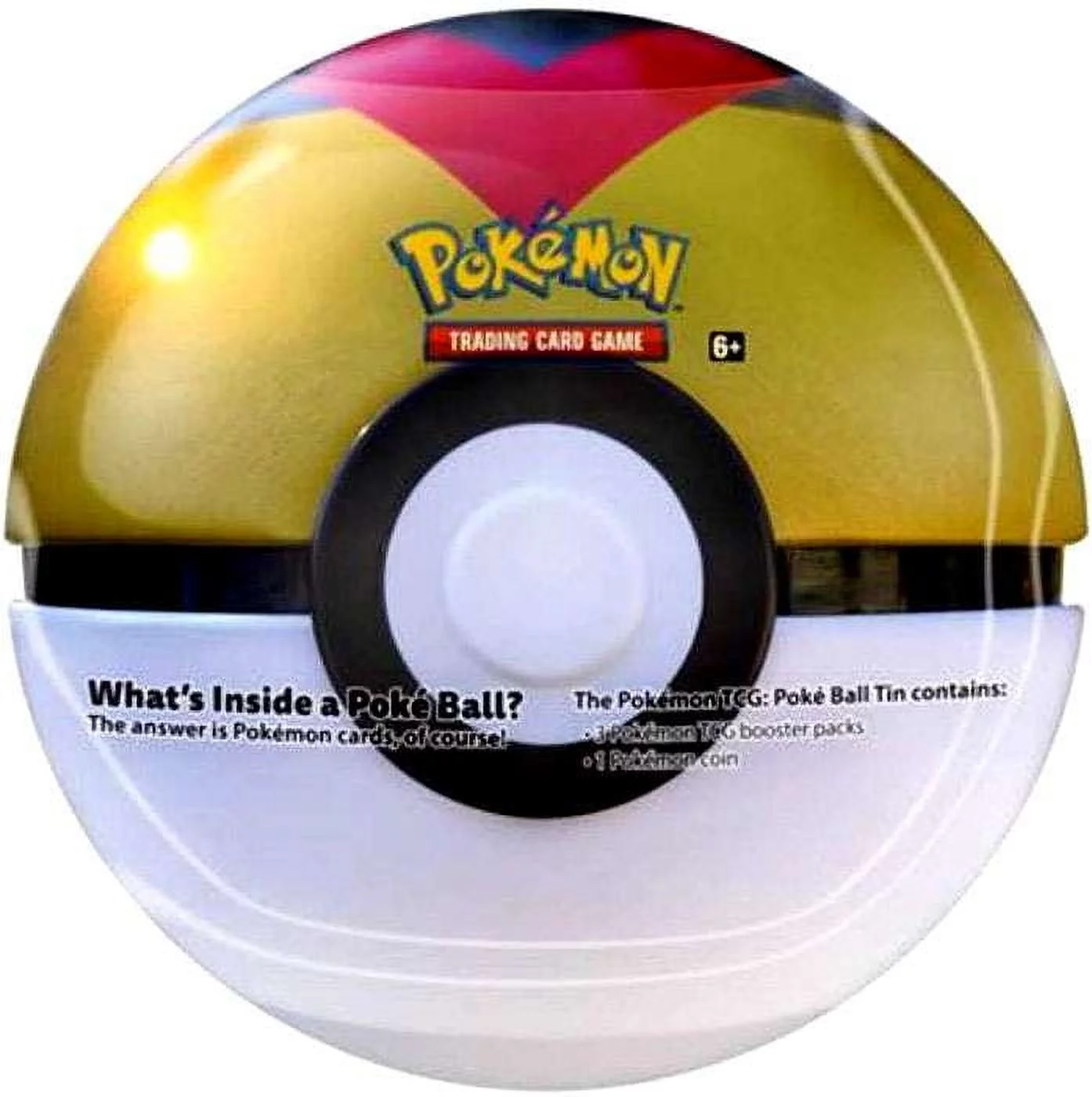 Pokemon 2021 Level Ball Pokeball Tin Set (3 Booster Packs & Coin!)