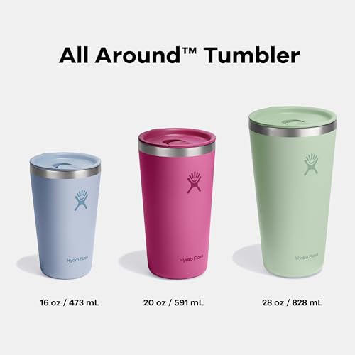 Hydro Flask 20 Oz All Around Tumbler Press-In Lid Indigo