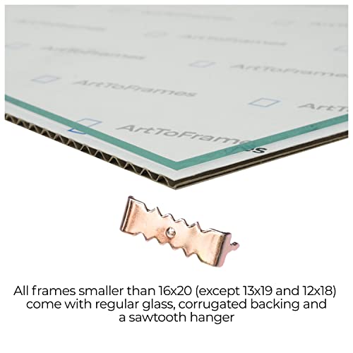 ArtToFrames 9x12 inch Muted Prosecco Gold Picture Frame, WOMBW275-1622-9x12