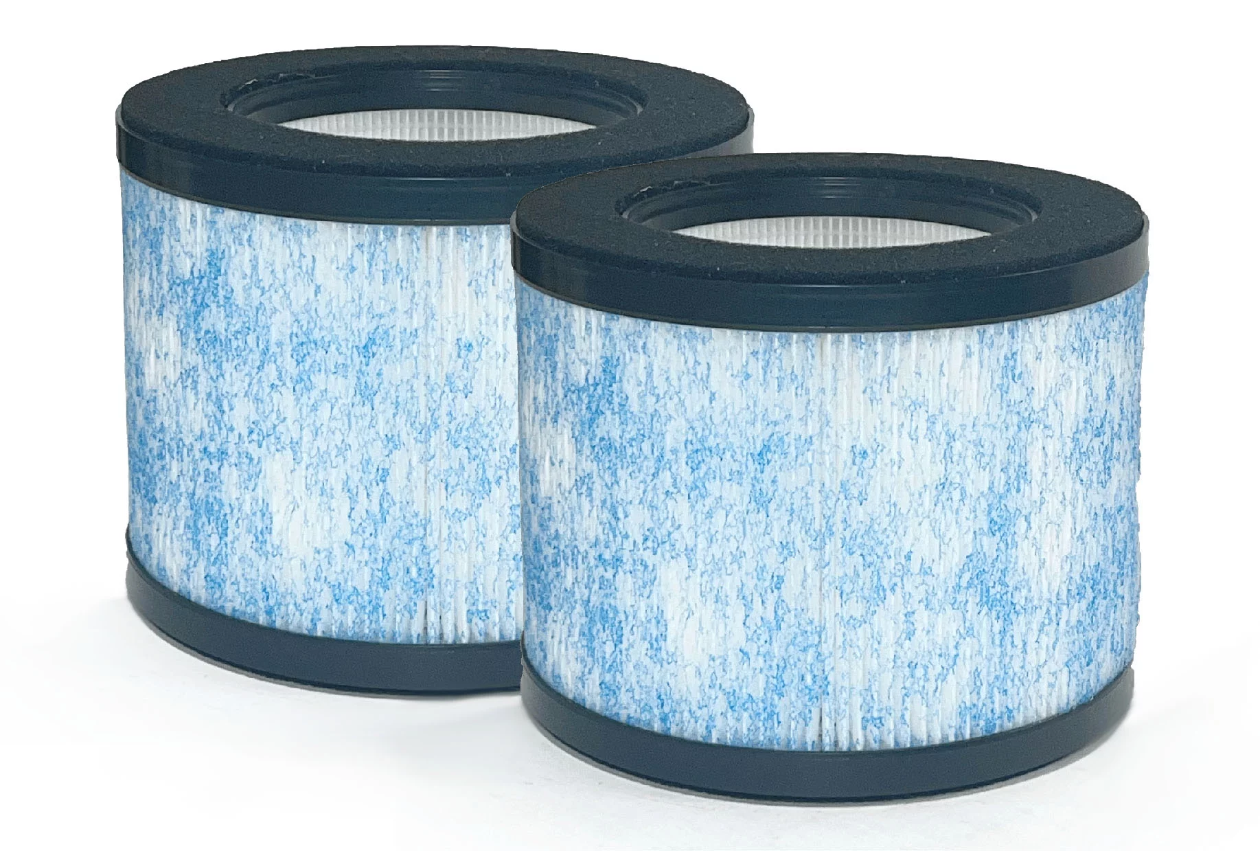 Nispira True HEPA Filter Replacement Compatible with Ibuki Air Purifier C102 MA-01CW, MA-18, Okaysou AirMic4S. 2 Packs