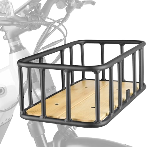 Retrospec Tote & Tote Plus Ebike Basket Lightweight, Aluminum Front Basket for Electric Bikes