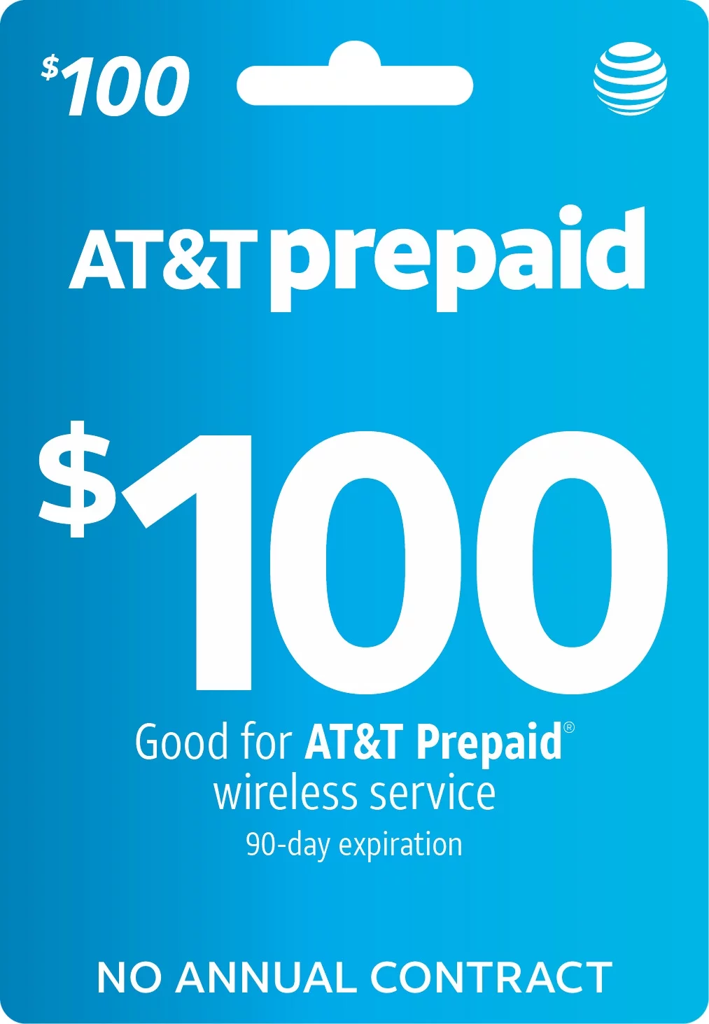 AT&T PREPAID $100 e-PIN Top Up (Email Delivery)