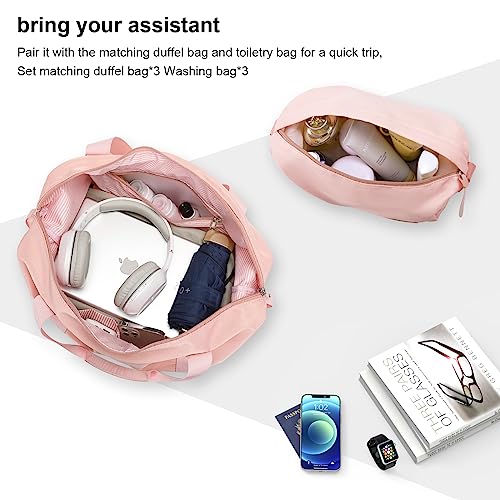 Joyway Carry On Luggage 20 Inch Expandable Suitcase with Spinner Wheel, 4 Piece Hard Shell Luggage Set with TSA Lock(White brown)