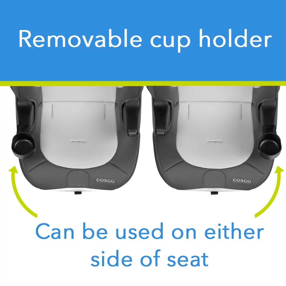 Cosco Kids Finale DX 2-in-1 Booster Car Seat, Sweetberry