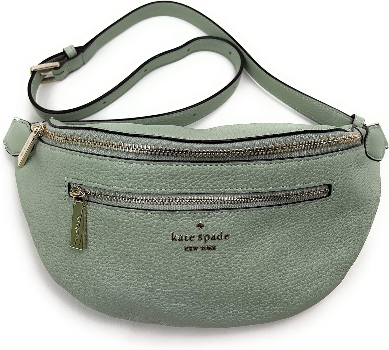 Kate Spade New York Leila Leather Belt Bag Fanny Pack in Light Pistachio