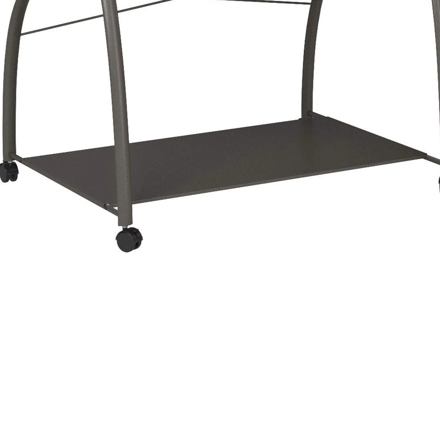 BenJara Vincent Computer Desk, Pewter-Color:Pewter