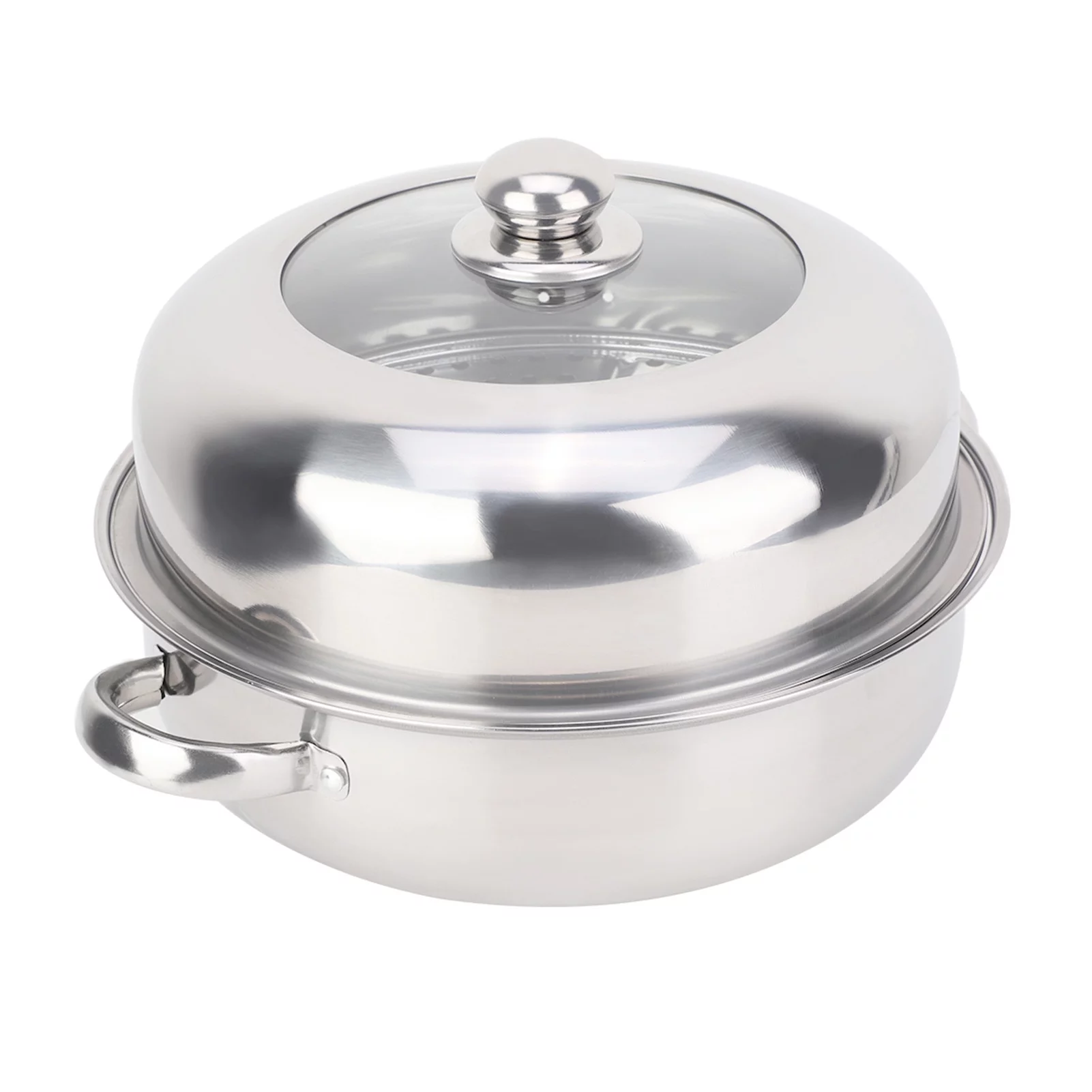Delaman Stainless Steel Steamer Pot Food Steamer Pot Cookware