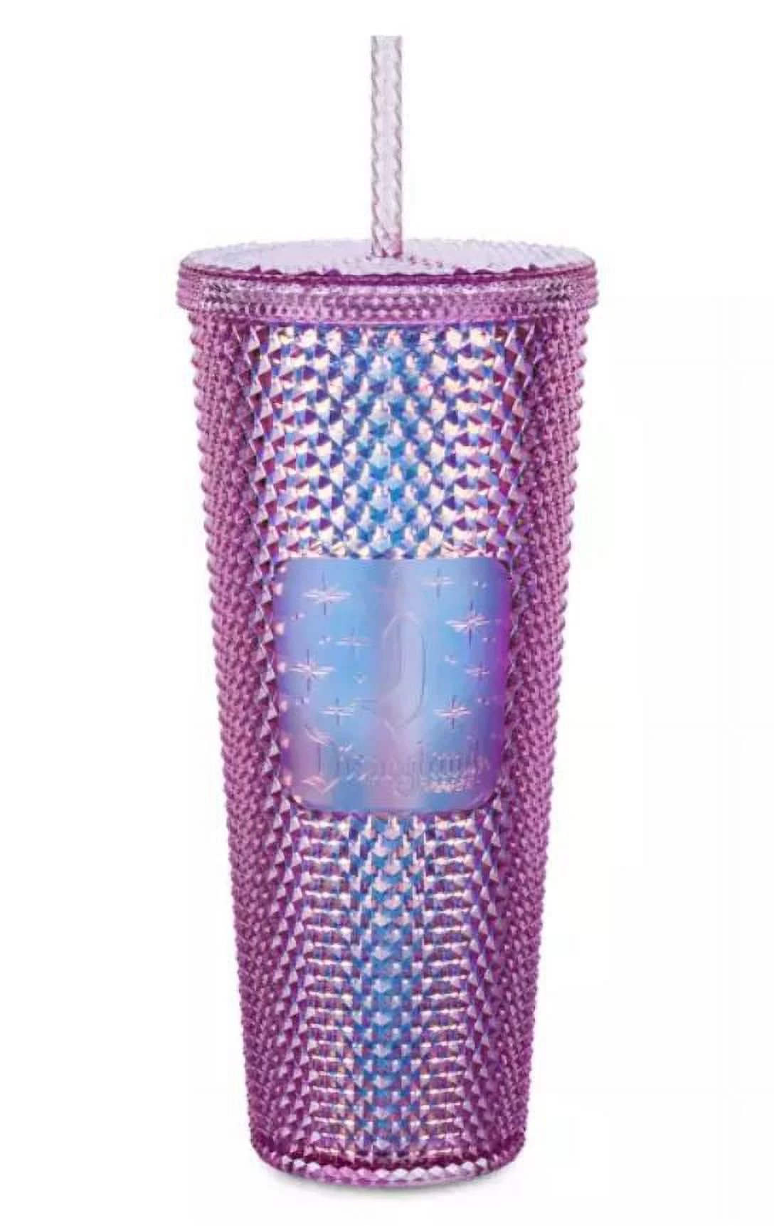 Starbucks Disneyland Geometric Tumbler with Straw – Pink