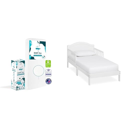 Dream On Me Baby Zzz 5” Crib Mattress, GREENGUARD Gold & JPMA Certified, Water-Resistant Sleep Surface, Machine Washable Cover, Fits Standard Cribs & Toddler Beds