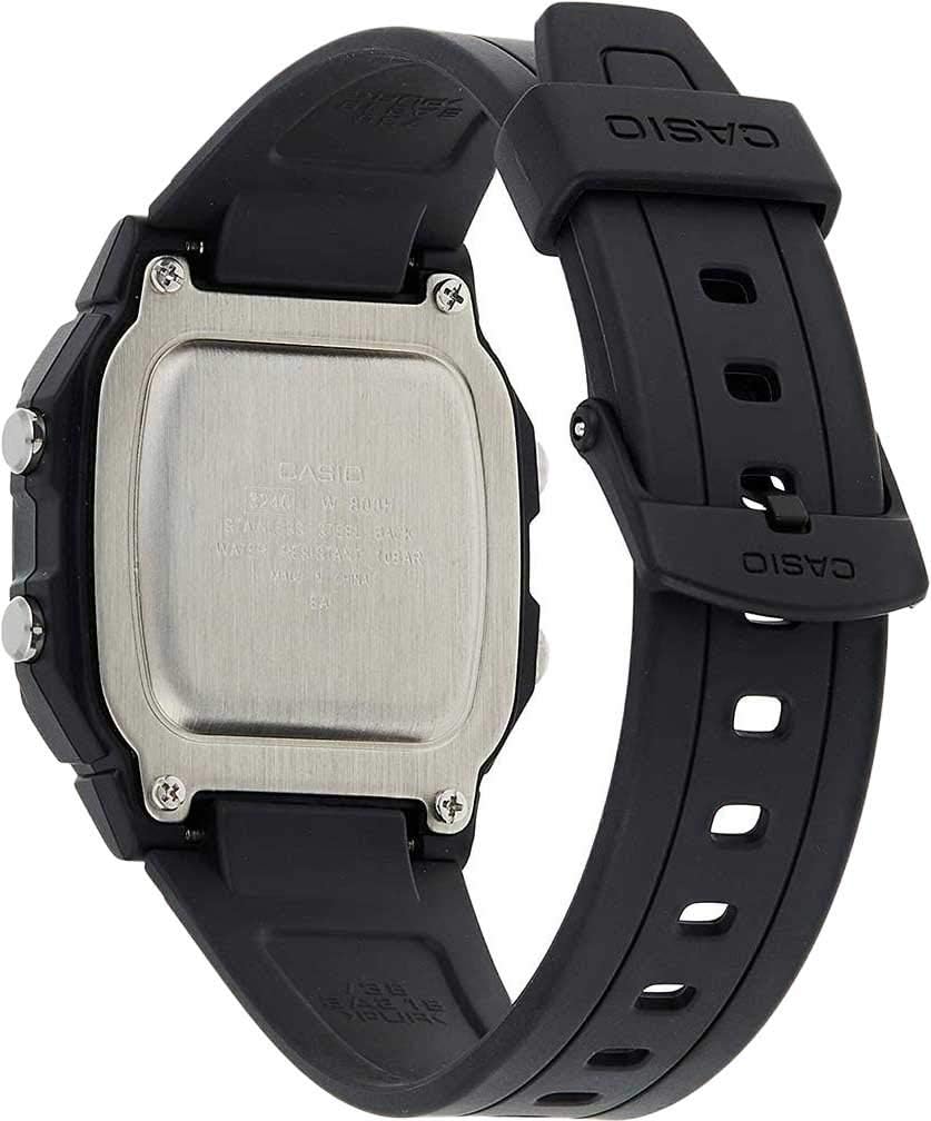Casio Collection Unisex Digital Watch, Black, Black