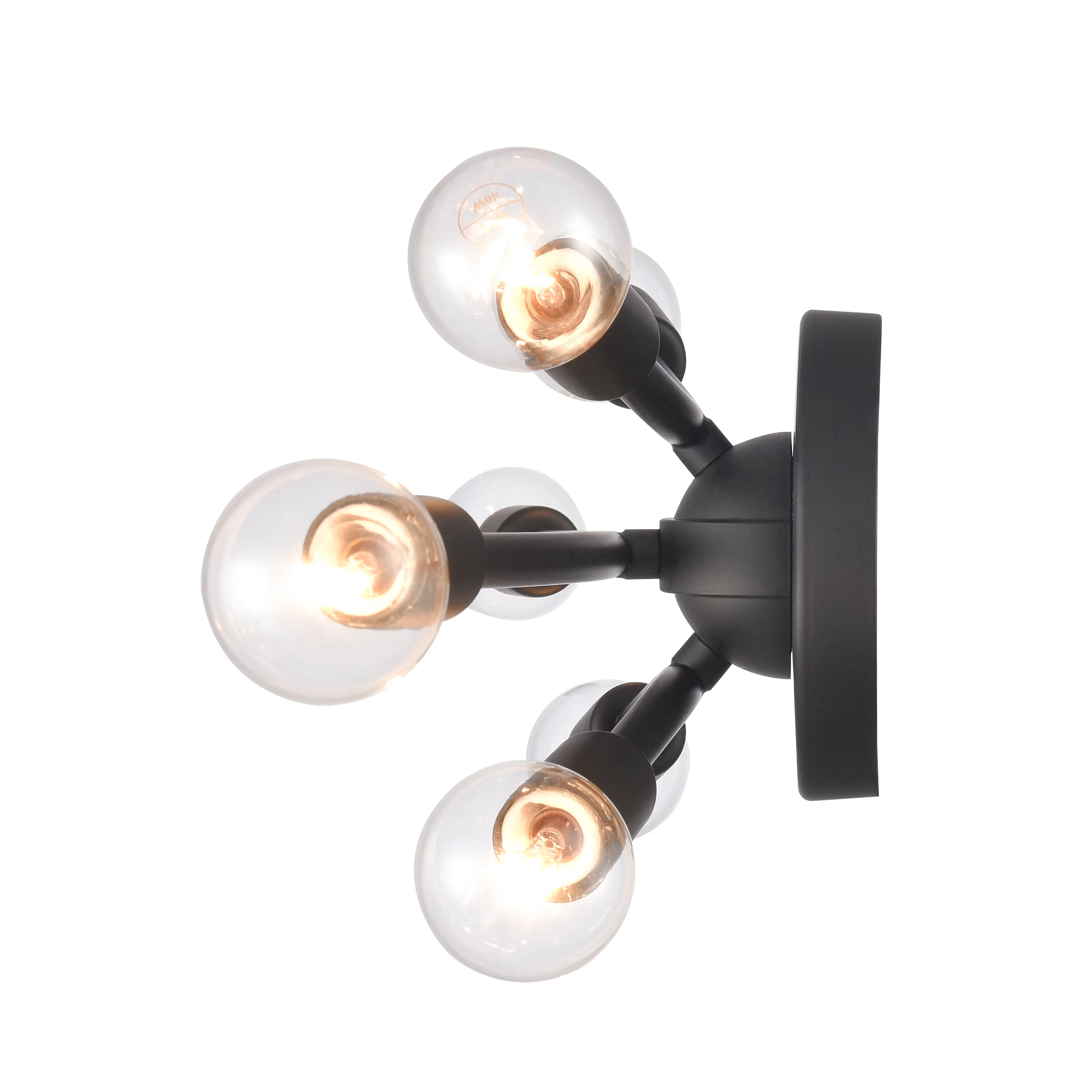 Elk Home 19.75-Inch Wide Xavier Vanity Light, Modern, Matte Black