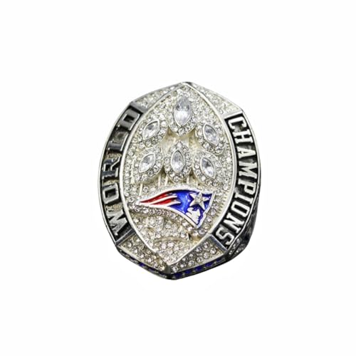 MAGANX New 2016/2018 England Football World Championship Dazzling Ring with Woodbox Glory Fan Festivals Gifts Collection Family and Friends Unisex Size 11