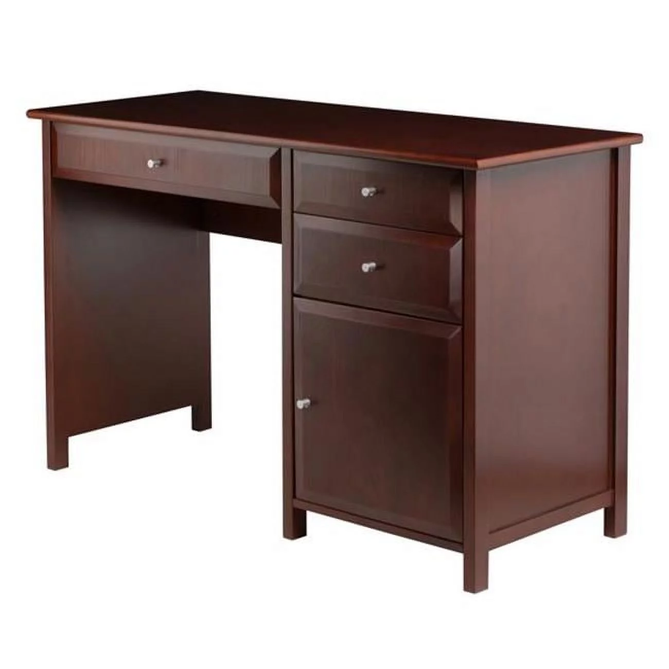30.71 x 47.24 x 20.24 in. Delta Office Writing Desk, Walnut