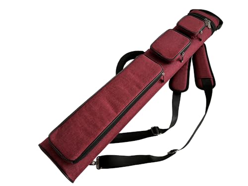 Champion 2X4,3x6 Nylon/Leatherette Billiard Pool Cue Stick Hard Carrying Case 4S2B, 6S3B