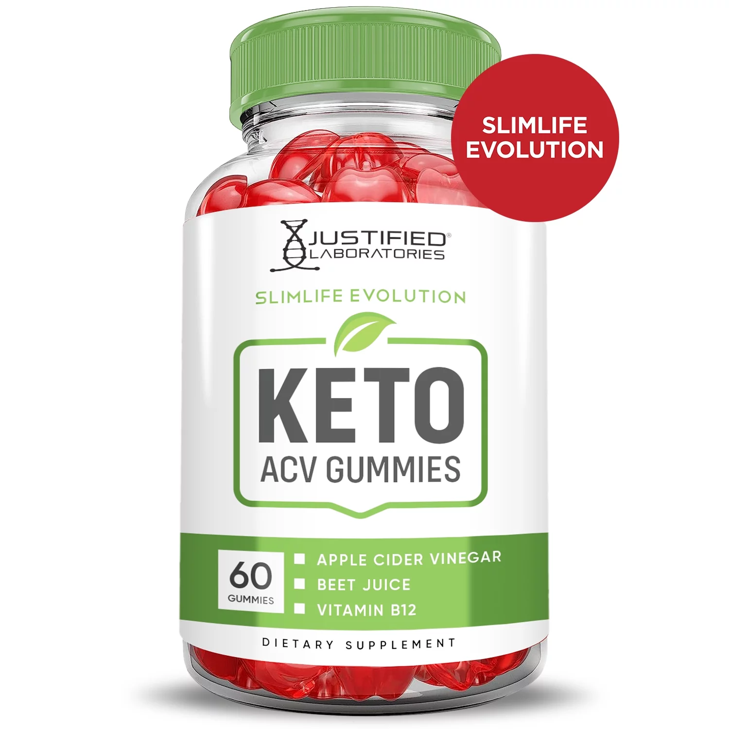 Slimlife Evolution Keto ACV Gummies 1000mg & Keto ACV Pills 1275MG Bundle