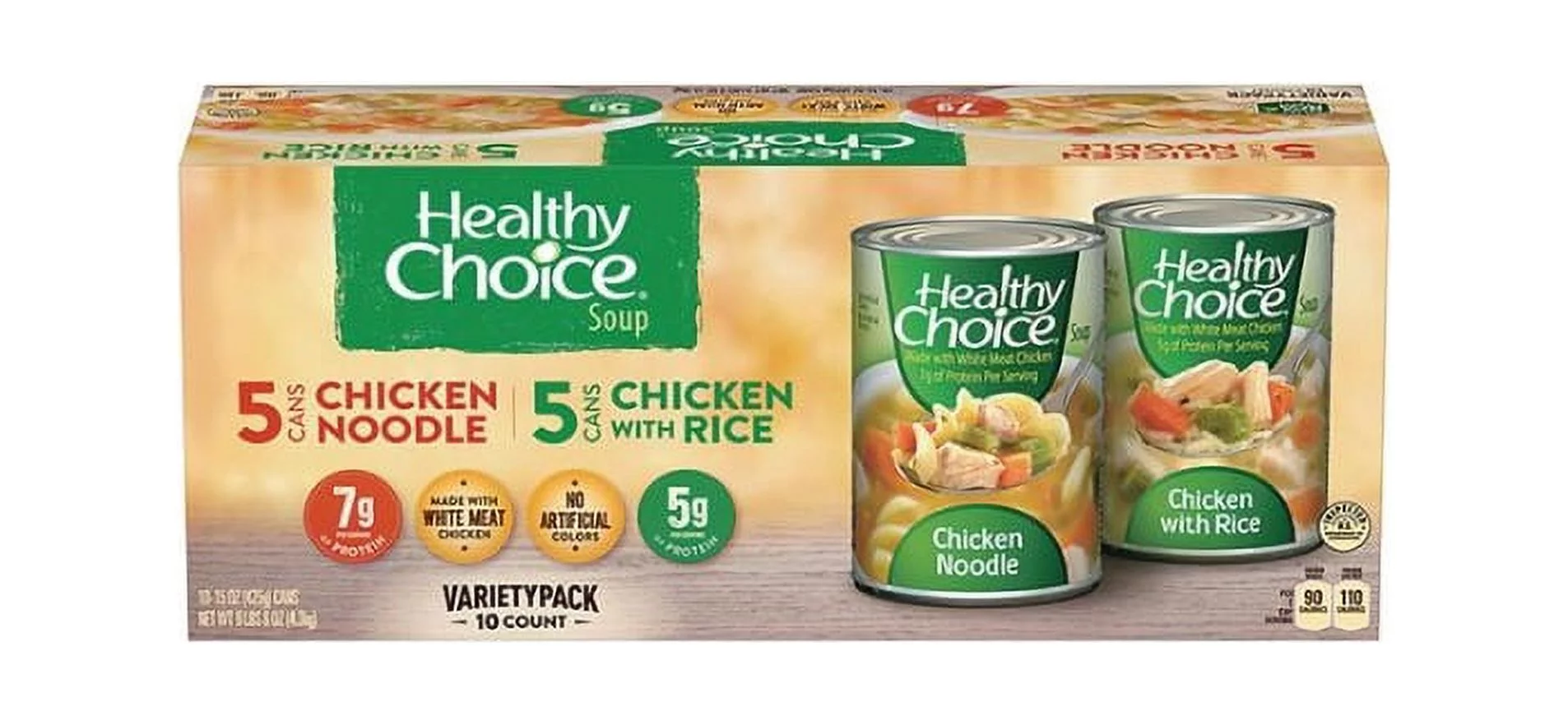 Healthy Choice Variety Pack Soup, 10 pk./15 oz.