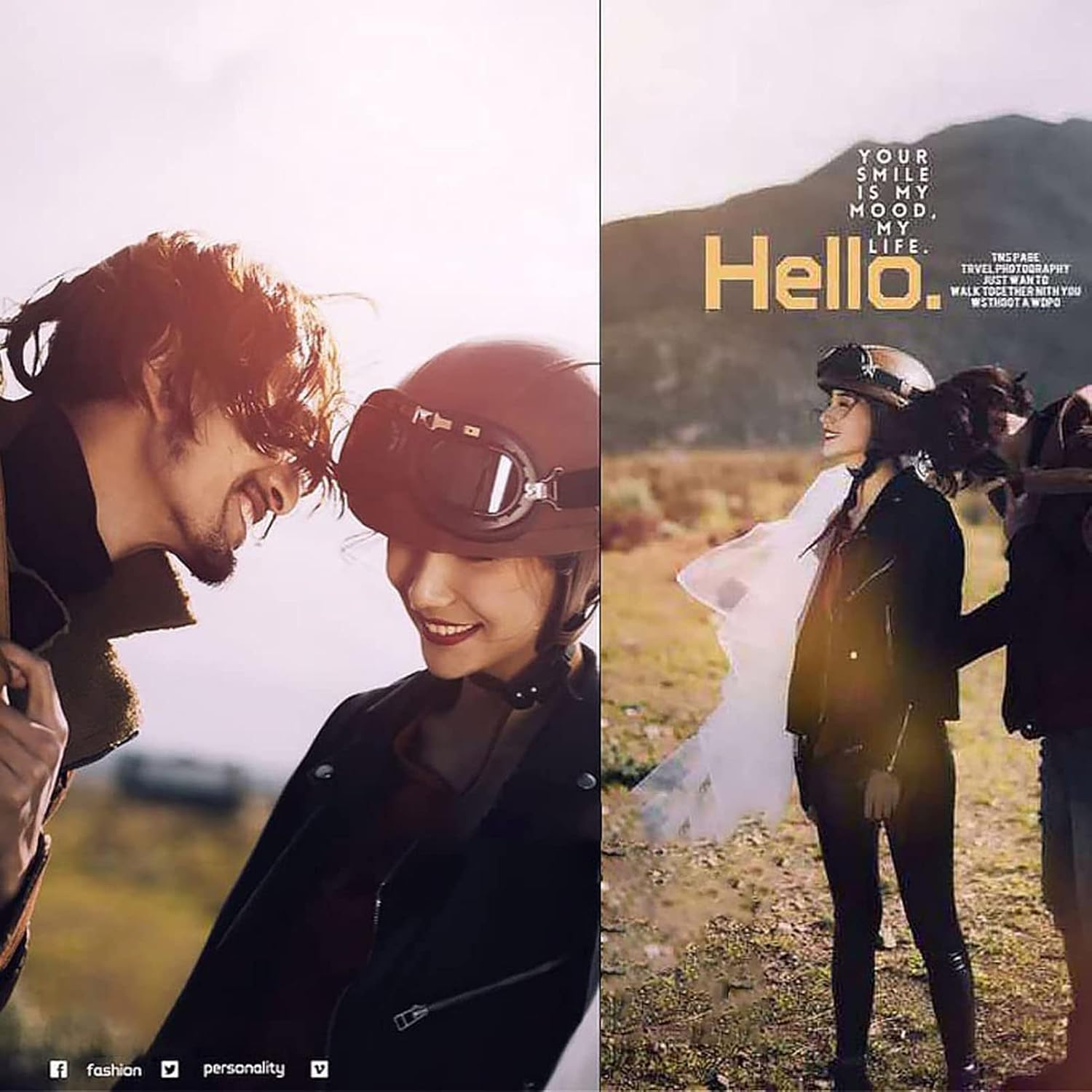 Retro Street Motorcycle Helmet for Men & Women Classic Vintage Open Face Leather Half Helmet DOT Certified for Cruiser Moped Chopper Jet Scooter ATV, Brown (53-60cm)