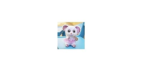 ty 2007519 Nina Mouse with Tutu Beanie Boo Stuffed Animal, Multicoloured