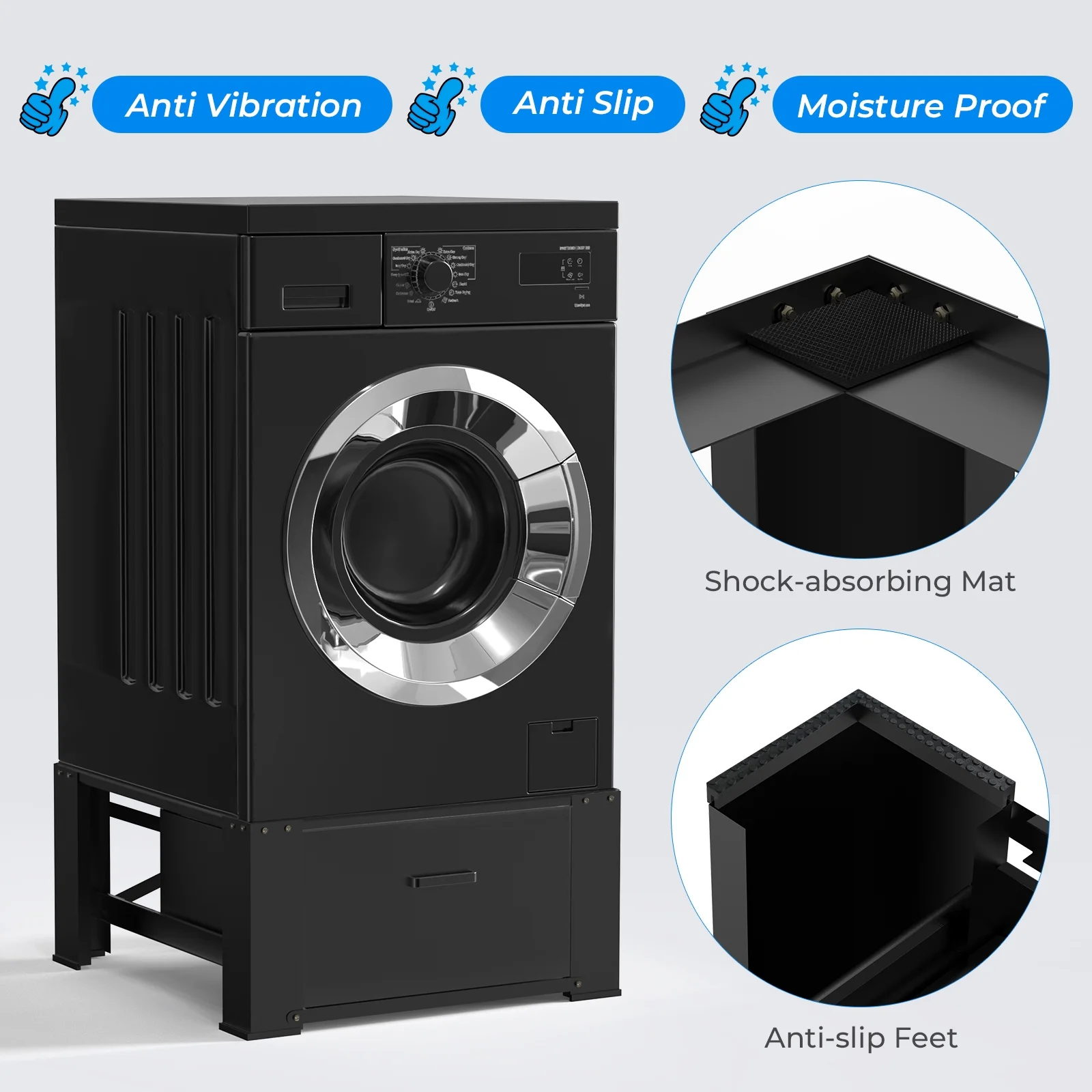 2 Pack Laundry Pedestals 28