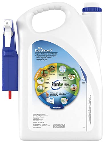 Roundup Ready-To-Use Weed & Grass Killer III with Comfort Wand, 1.33 gal.