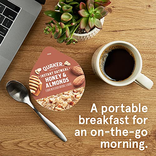 Quaker Instant Oatmeal Express Cups Protein Maple Brown Sugar