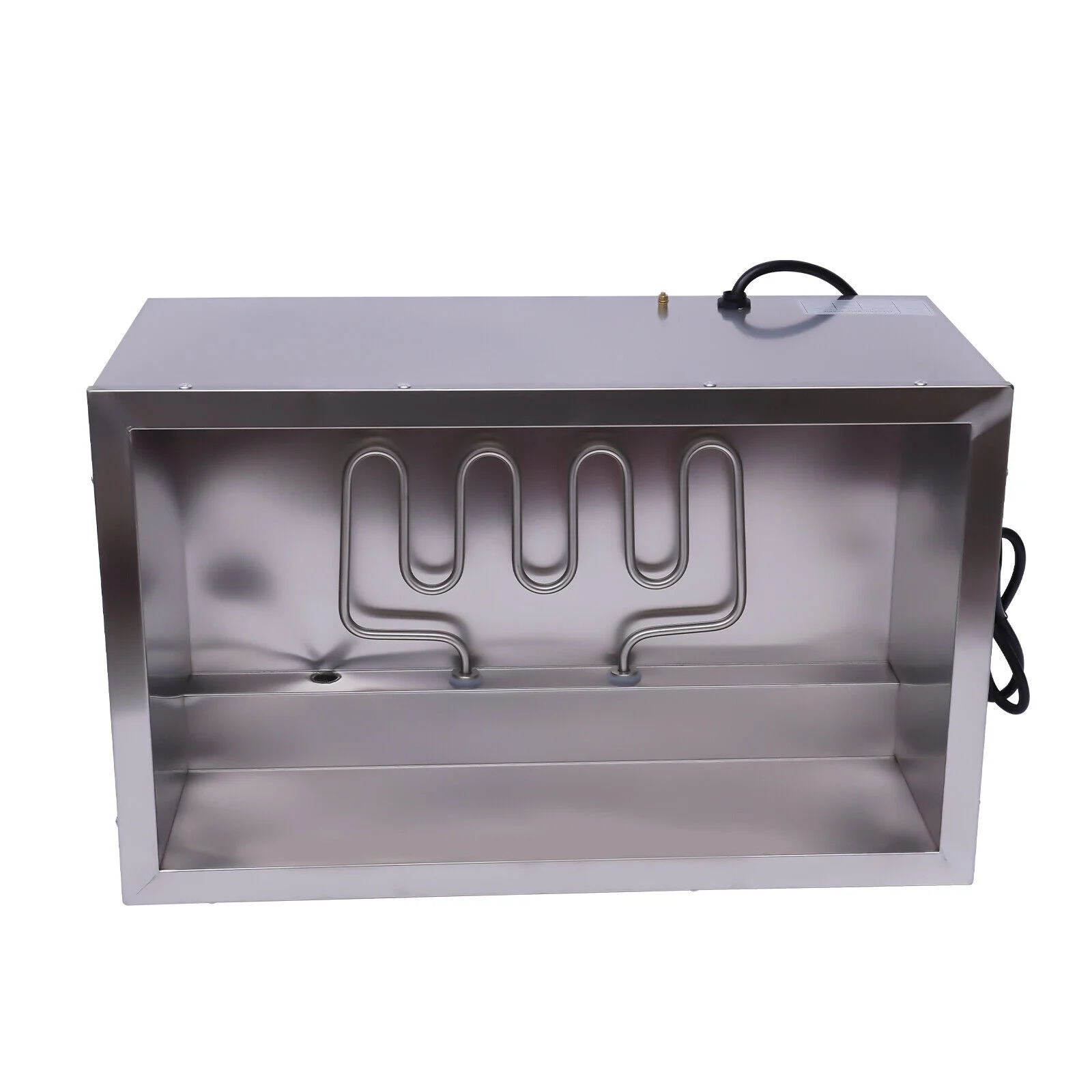 Miumaeov 110V 4-Pan Commercial Food Warmer with Adjustable Temperature Home Food Steam Table Electric Countertop Restaurant Warming Buffet Server