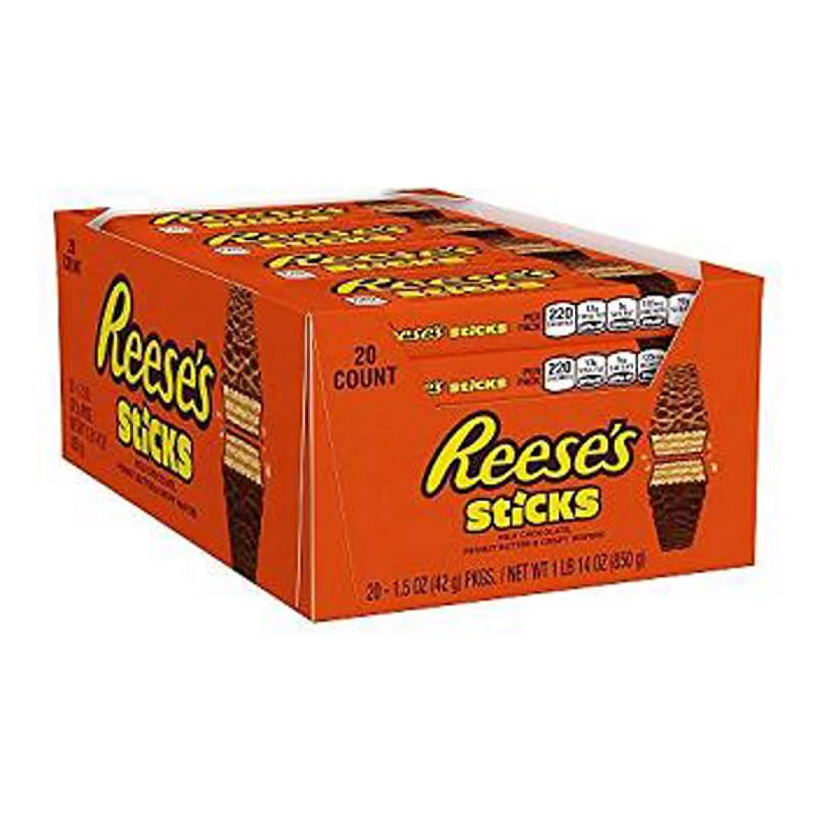 REESESTICKS Wafer Bars (1.5-Ounce, Pack of 20)