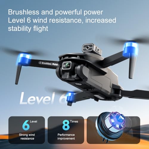 V168 Pro GPS Drone with 4K HDR Camera, 5GHz WiFi, 90 Mins Flight Time, Black, Beginner