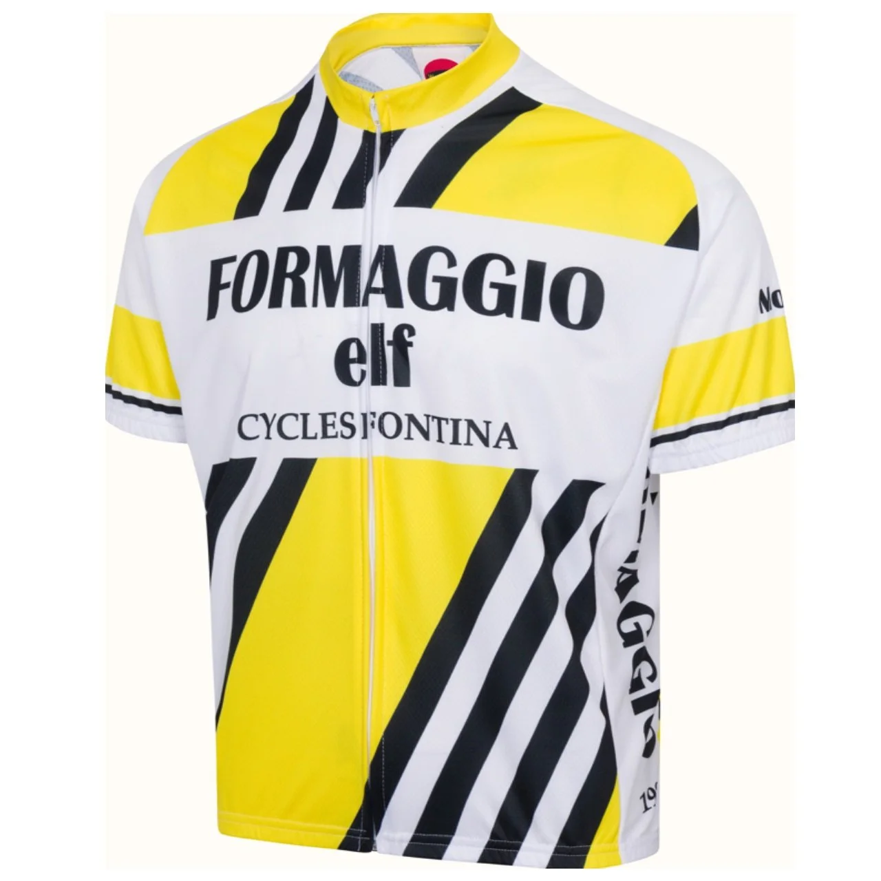 Formaggio Cycle Fontina Men's Full Zip Cycling Jersey-L