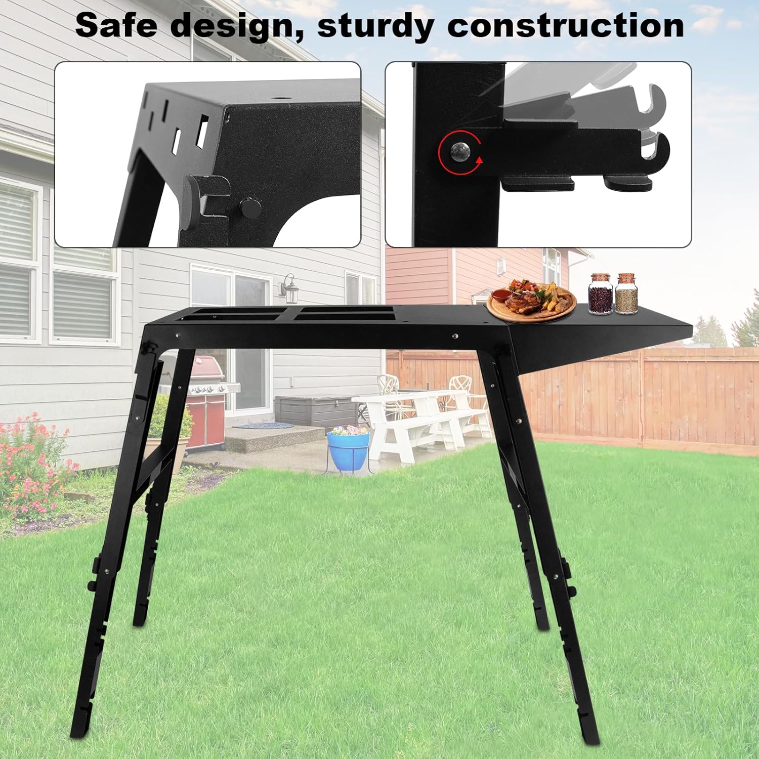 Universal Portable Griddle Stand Compatible for Blackstone 17” 22