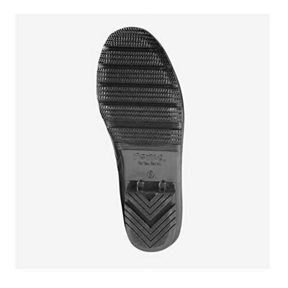 Forever Young Rain Boots Women's Size US 9 Black New Glow Chelsea