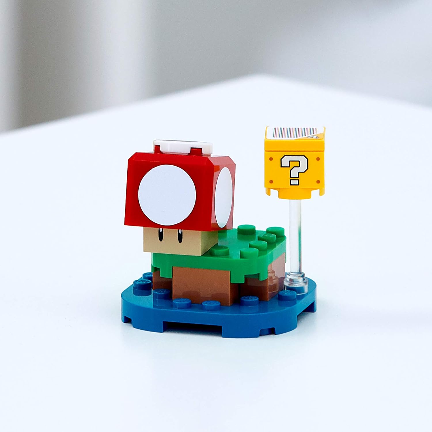 LEGO Super Mario Block Super Mushroom Expansion Pack to Expand Your Game Set 71360, Model 30385