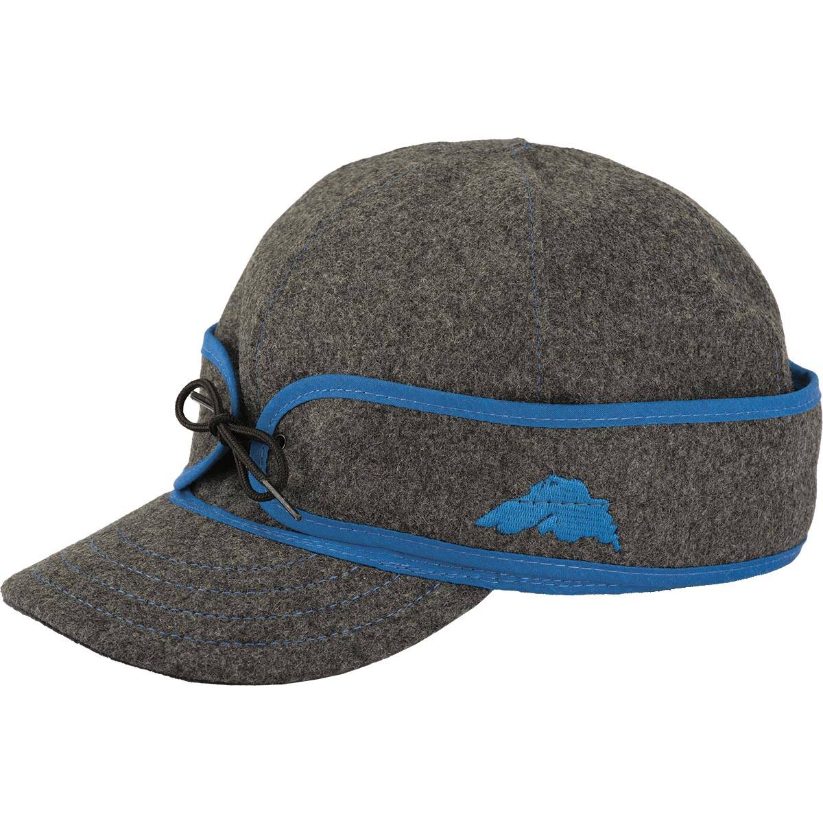 Stormy Kromer Great Lakes Cap - Charcoal/superior - 7 3/8