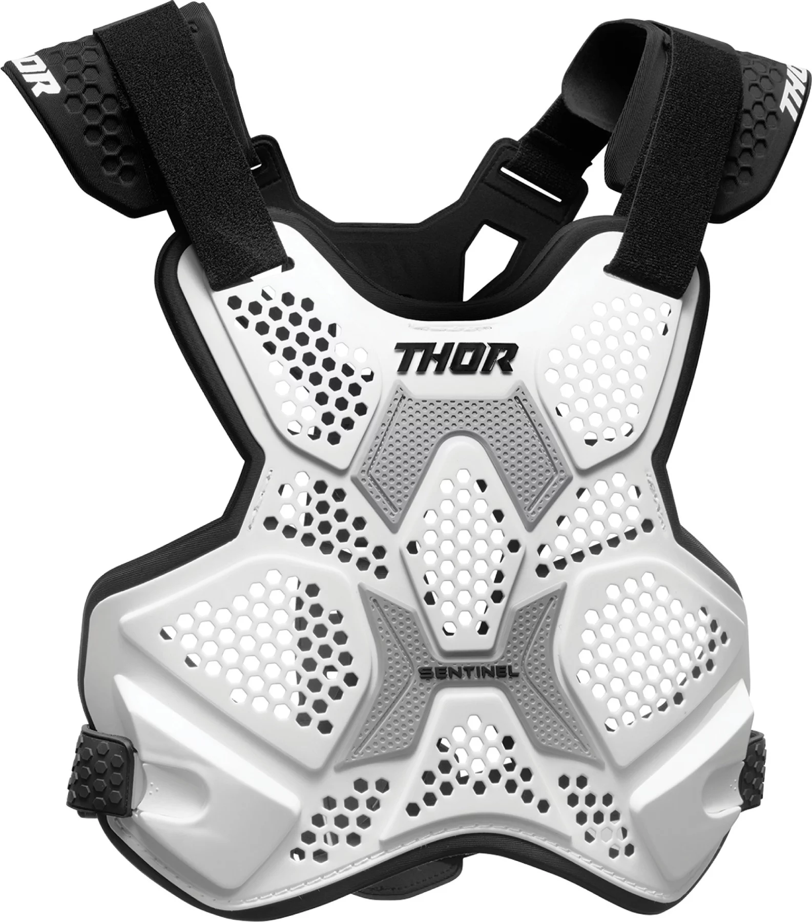 Thor Sentinel LTD Race MX Offroad Roost Guard White MD/LG