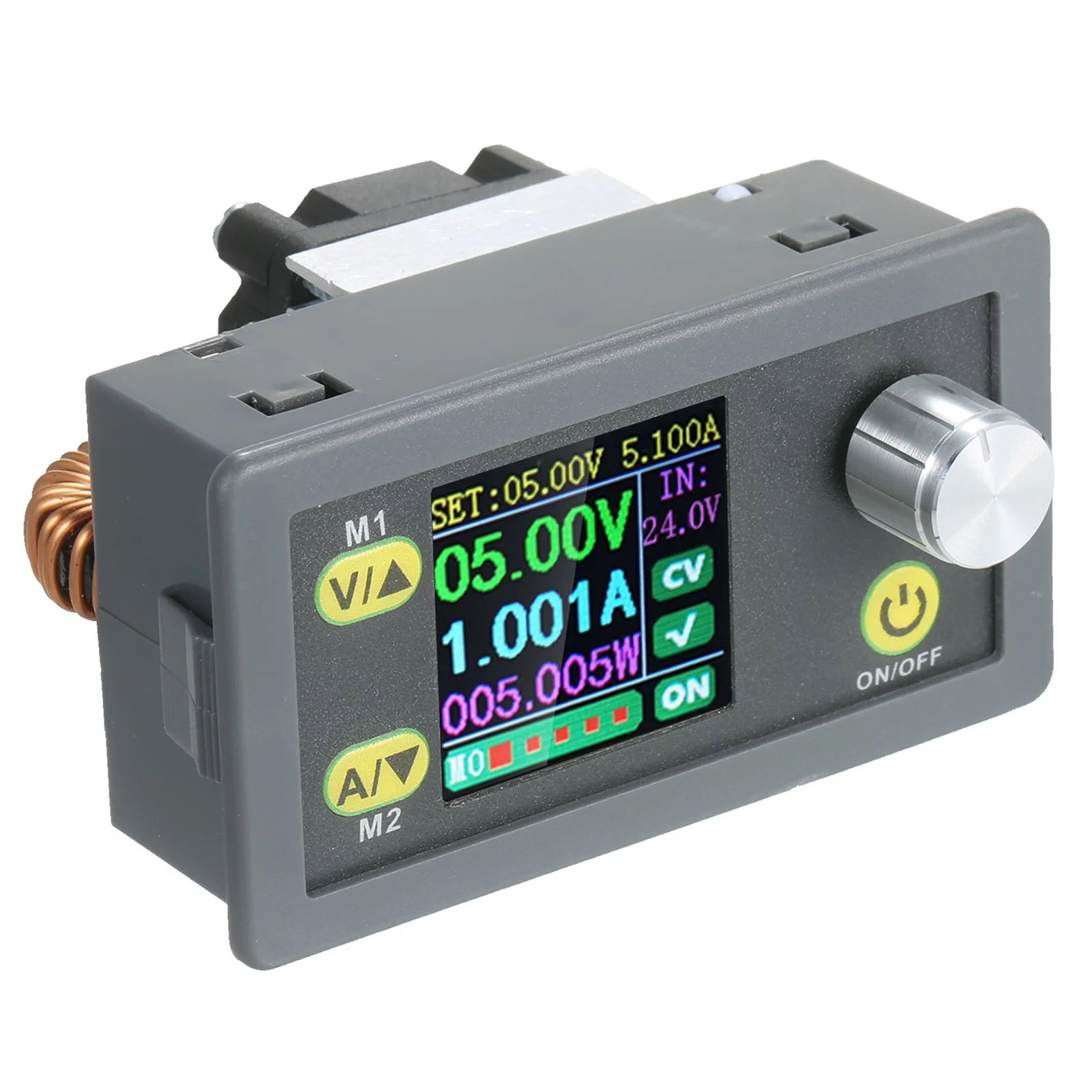 Andoer Electronic Components Digital Control Module, 80W Constant Voltage Current Power Supply, Programmable Power Module