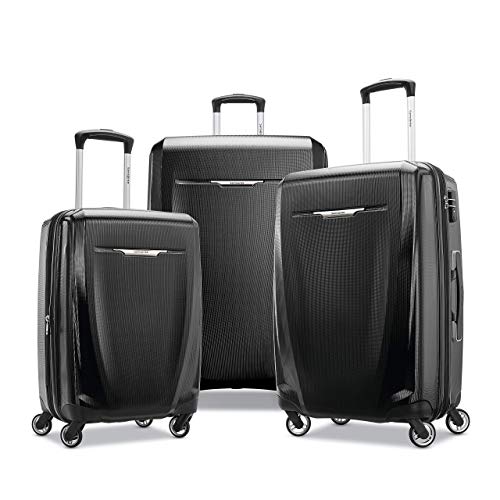 Samsonite Winfield 3 DLX Hardside Expandable Luggage with Spinners, Silver, Carry-On 20-Inch