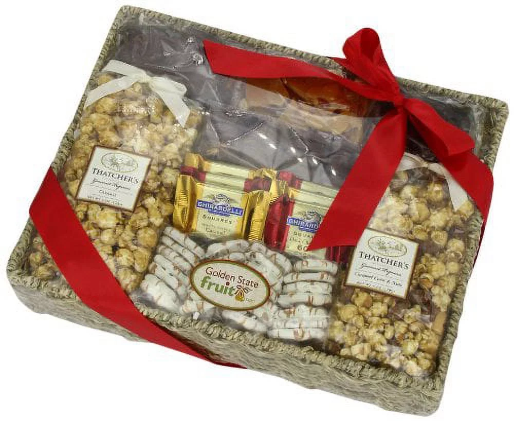 A Gift Inside Chocolate, Caramel and Crunch Grand Gift Basket