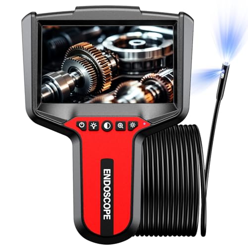Dual-Lens Borescope Endoscope Camera with Light: 5