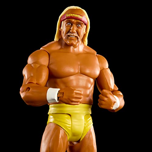 Mattel WWE Action Figure, Series #139 Hulk Hogan 6-inch Collectible with 10 Points of Articulation & Life-like Detail