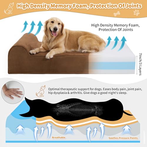 Orthopedic Dog Beds for Large Dogs, 7
