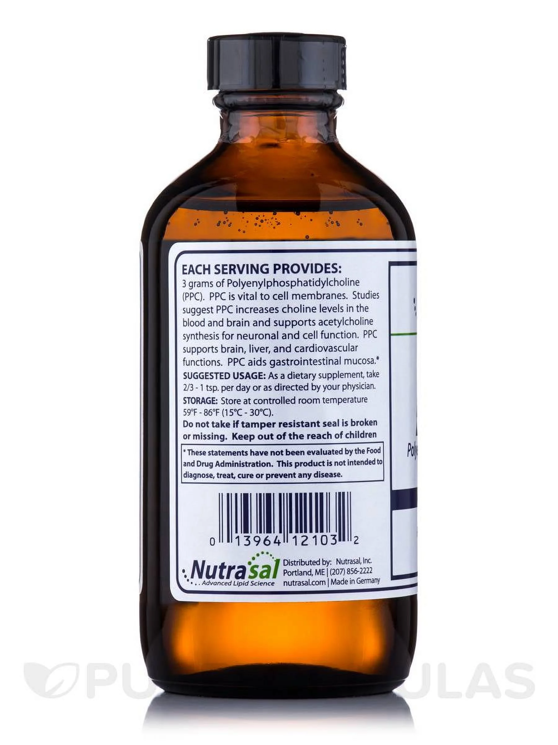 Nutrasal PhosChol PhosChol PPC 3000mg 8oz PHOS5 ASD ME