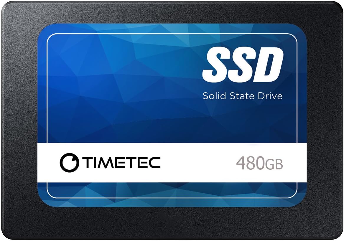 Timetec 1TB SSD 3D NAND SATA III 6Gb/s 2.5 Inch 7mm (0.28) Read Speed Up to 510 MB/s SLC Cache Performance Boost Internal Solid State Drive for PC Computer Desktop and Laptop (1TB)