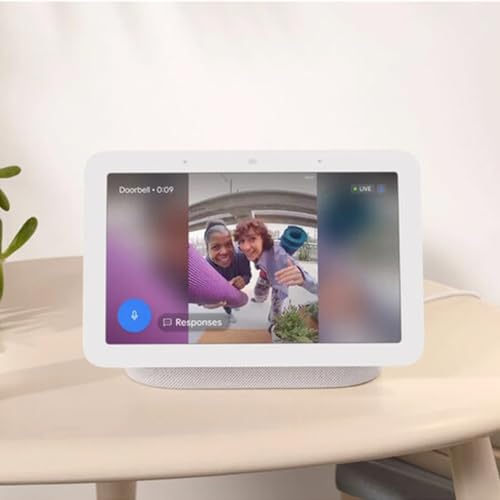 Google Smart Display 7 inch Touchscreen HD Display and Speaker with WiFi Streaming Wireless Video and Audio (2nd Gen) Taiwan Model GUIK2-TW