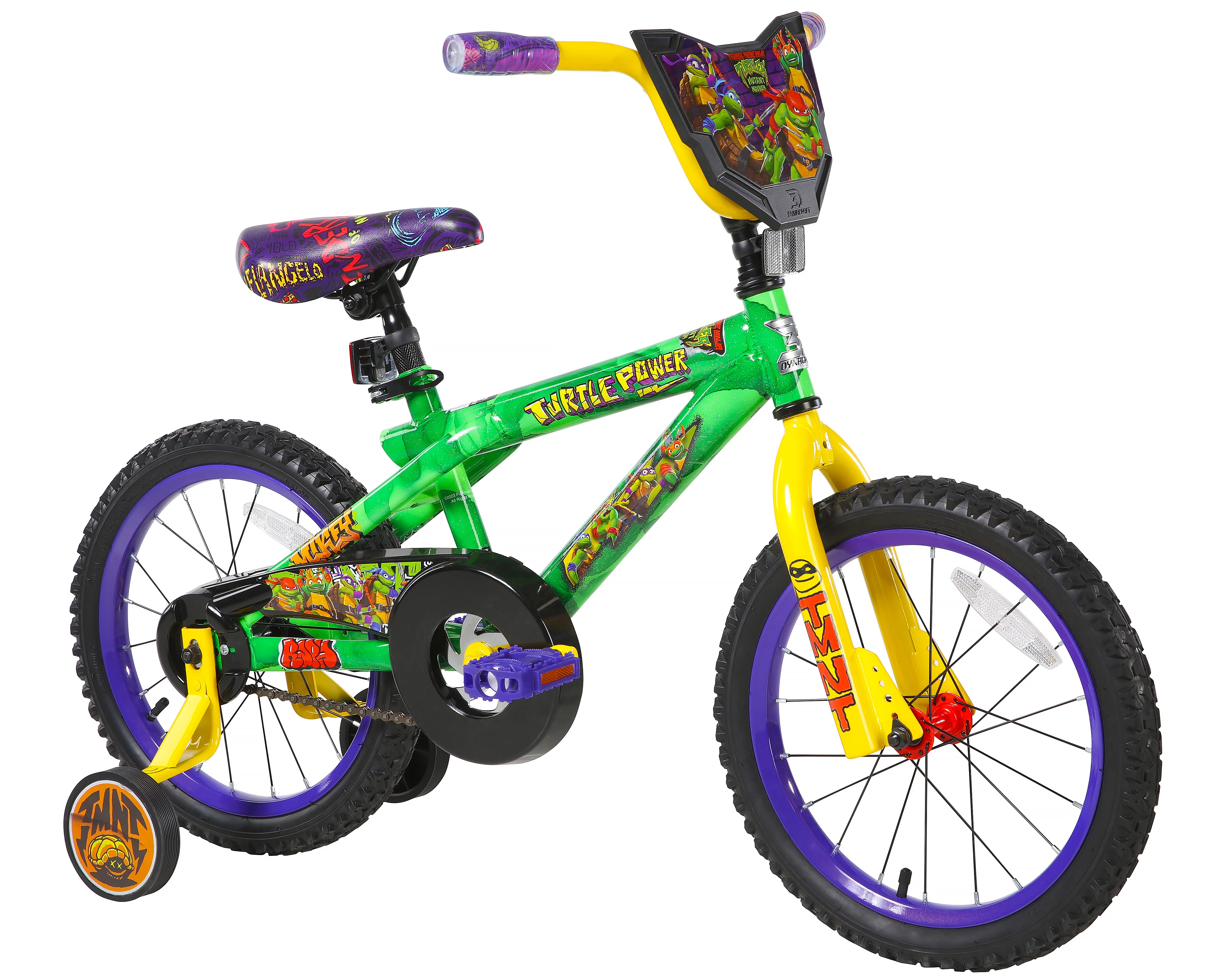 Dynacraft 16-inch Teenage Mutant Ninja Turtles Boys Bike for children ages 4-8 years