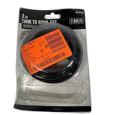 Everbilt 3 in. Toilet Tank to Bowl Set Fits 3 in. Flush Valve