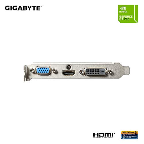 GIGABYTE 2GB RAM DDR3 SDRAM Video Graphics Cards GV-N710D3-2GL REV2.0