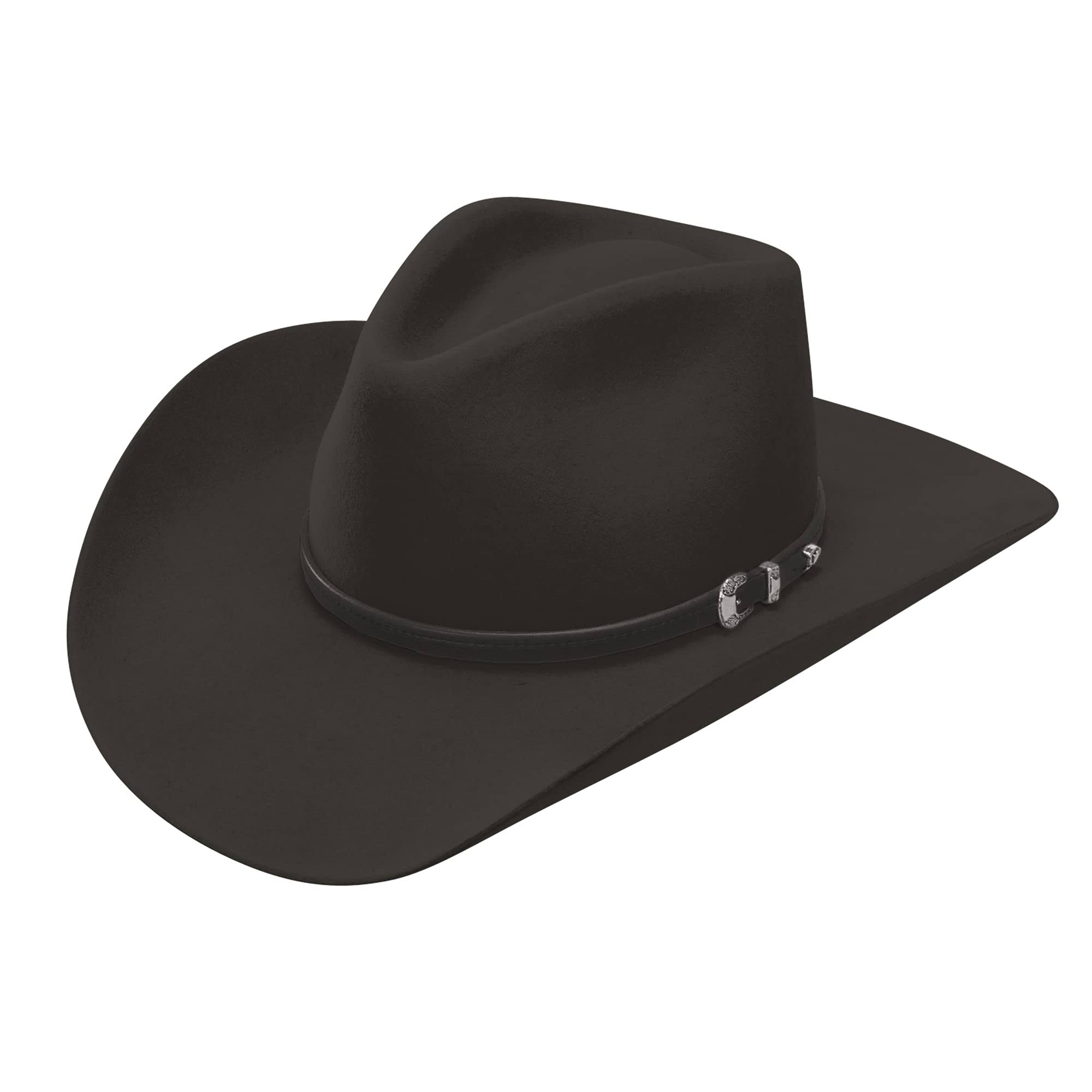 Stetson Black Seneca 4X Buffalo Fur Hat
